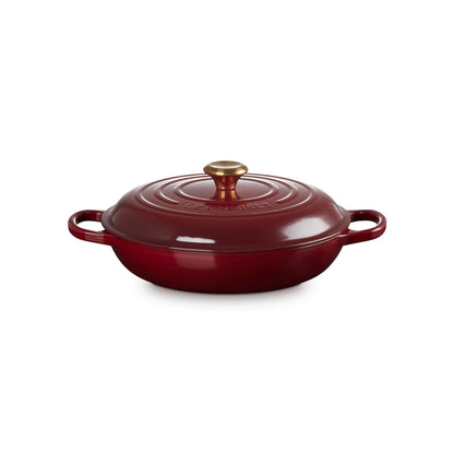 3.5QT SIGNATURE CAST IRON BRAISER RHONE