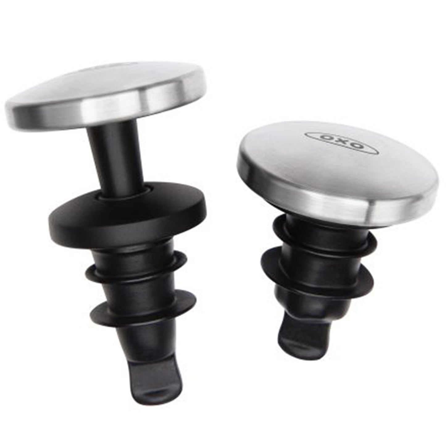 OXO 2-PIECE SPILLPROOF WINE STOPPER SET