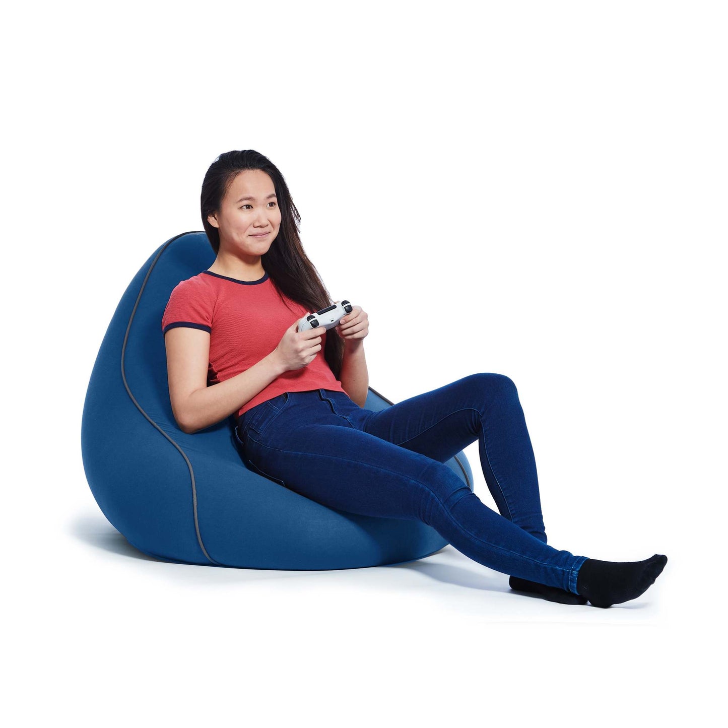 LOUNGER MODULAR GAMING BEAN BAG CHAIR W/ COVER