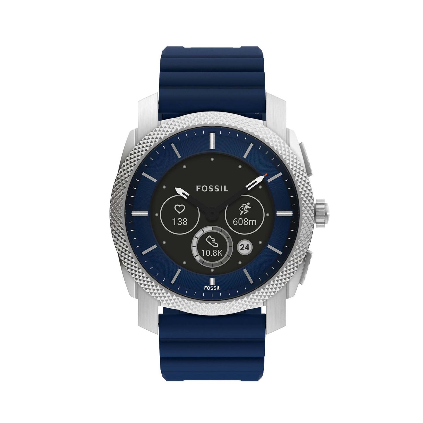 MEN'S MACHINE GEN 6 HYBRID & SILICONE STRAP WATCH
