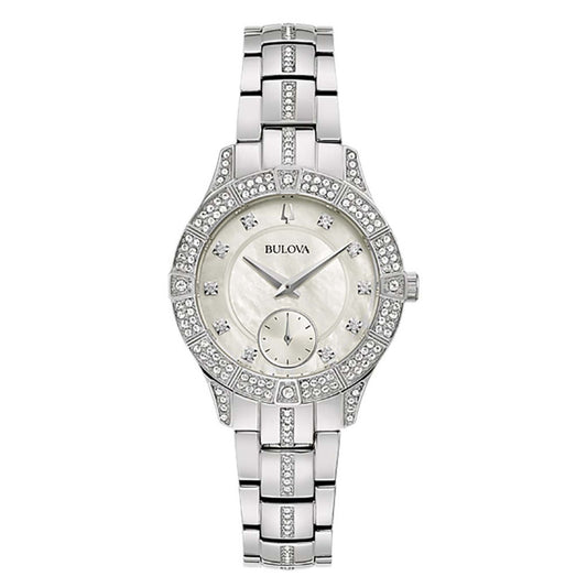 LADIES PHANTOM CRYSTAL WATCH MOTHER-OF-PEARL DIAL