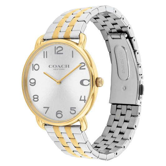 MENS' ELLIOT TWO-TONE STAINLESS STEEL WATCH