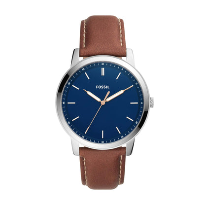 MENS LEATHER STRAP WATCH DIAL - ENGLISH