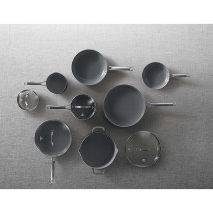 11PC CALPHALON CLASSIC OIL INFUSED CERAMIC COOKWARE SET