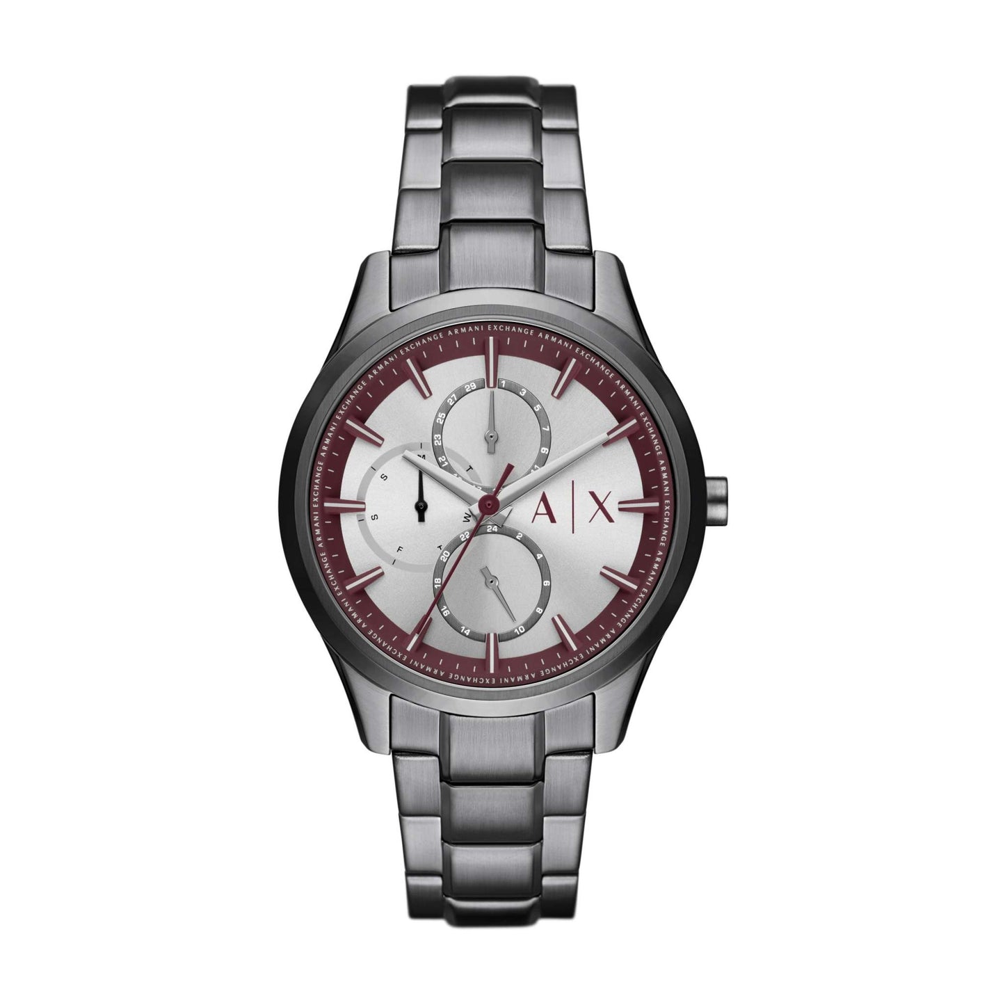 MEN'S DANTE GUNMETAL STAINLESS STEEL WATCH