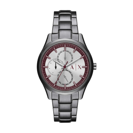 MEN'S DANTE GUNMETAL STAINLESS STEEL WATCH