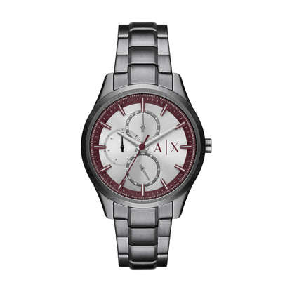 MEN'S DANTE GUNMETAL STAINLESS STEEL WATCH