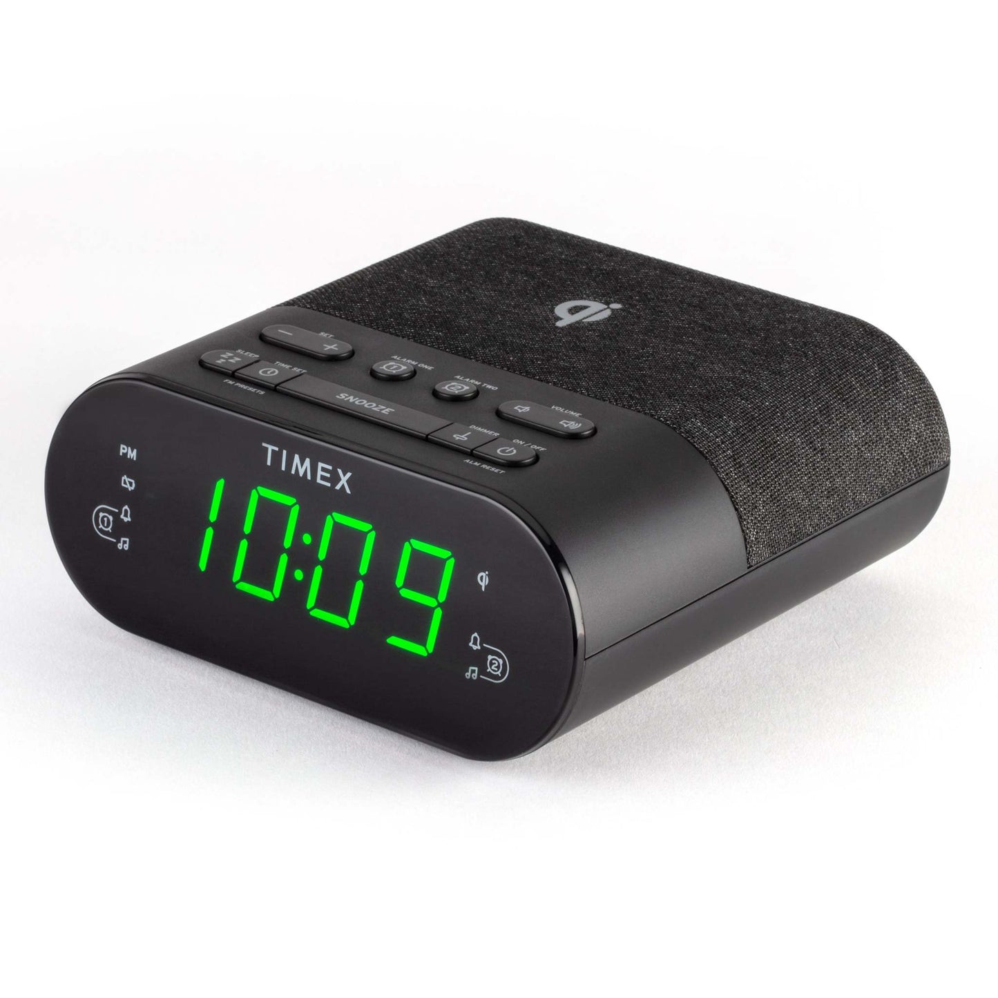 WIRELESS CHARGING ALARM CLOCK RADIO