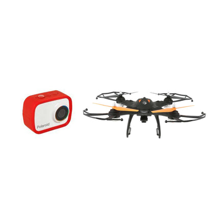 WIFI HD DRONE W/ 12.1MP WATERPROOF GO CAM