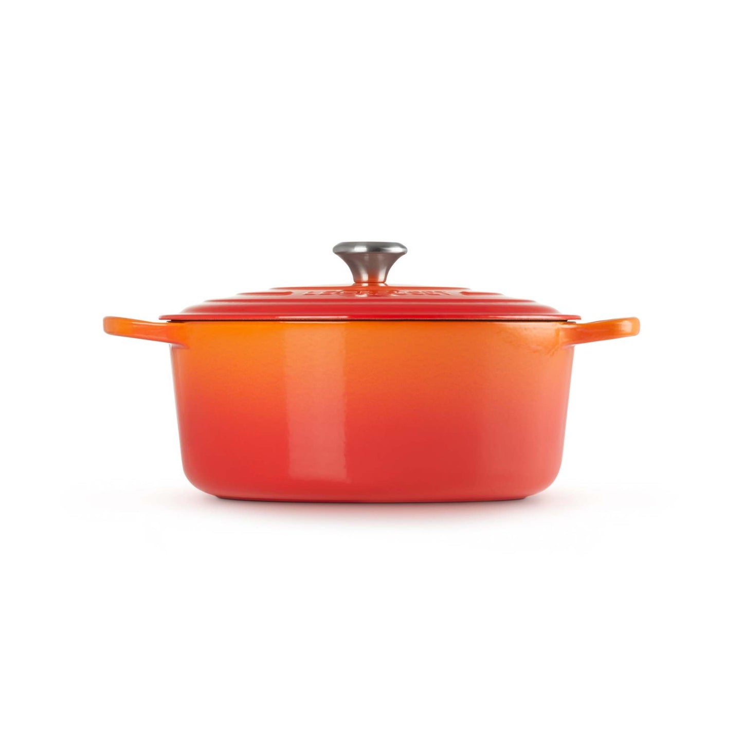 9QT SIGNATURE CAST IRON ROUND DUTCH OVEN FLAME