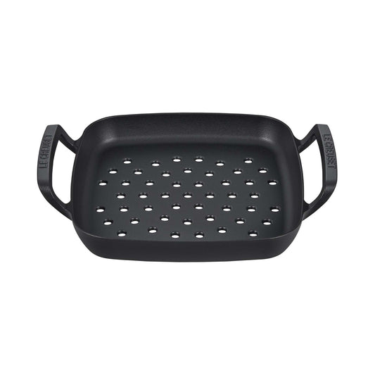 ALPINE OUTDOOR 12" SQUARE CAST IRON GRILL BASKET