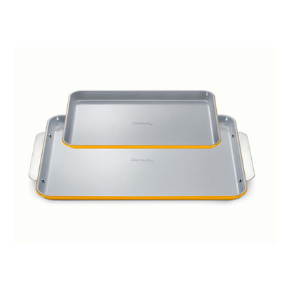 NONSTICK CERAMIC BAKING SHEET DUO