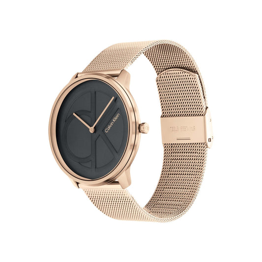 UNISEX CK CARNATION STAINLESS STEEL MESH WATCH