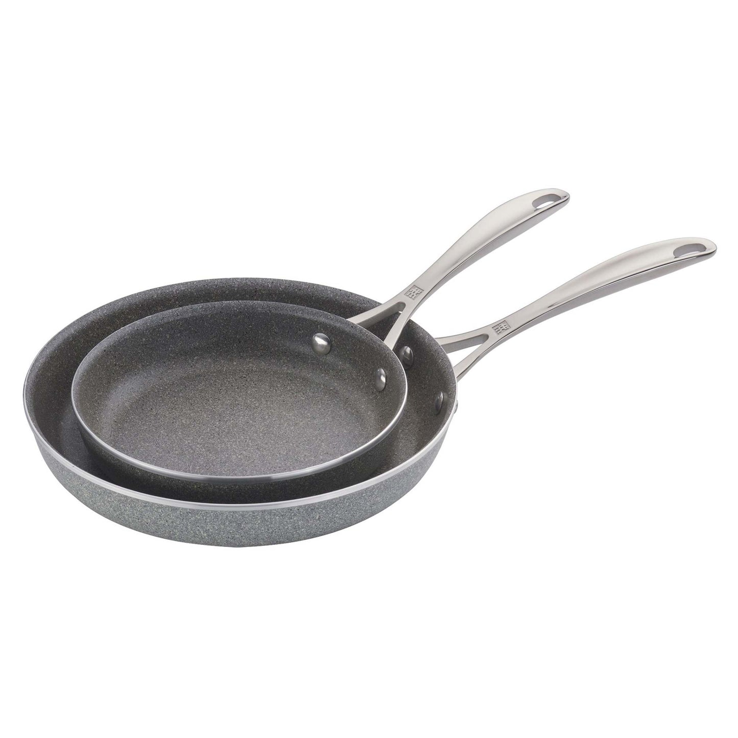 VITALE 2PC GRANITIUM NONSTICK FRY PAN SET
