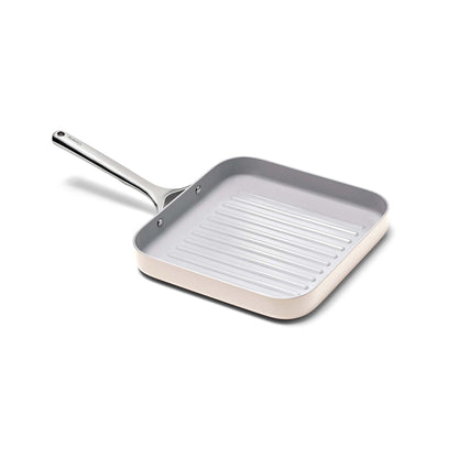 11" SQUARE GRILL PAN CREAM