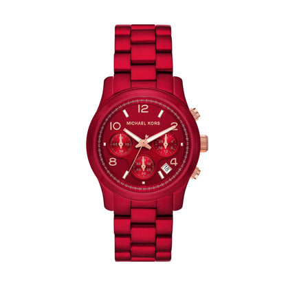 LADIES' RUNWAY CHRONOGRAPH STAINLESS STEEL WATCH