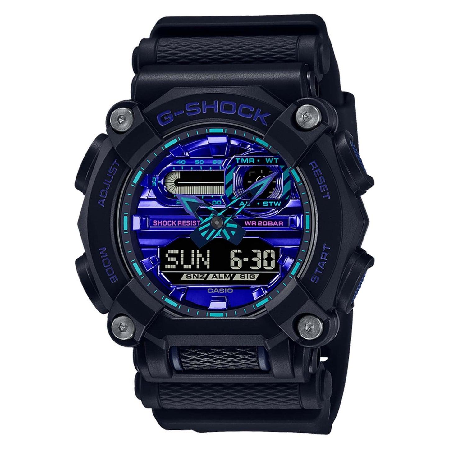 MENS G-SHOCK VIRTUAL REALITY RESIN WATCH