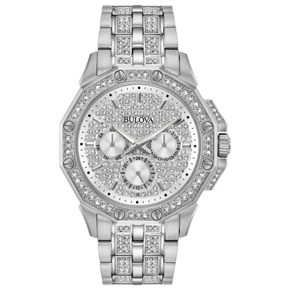 MENS OCTAVA SWAROVSKI CRYSTAL WATCH