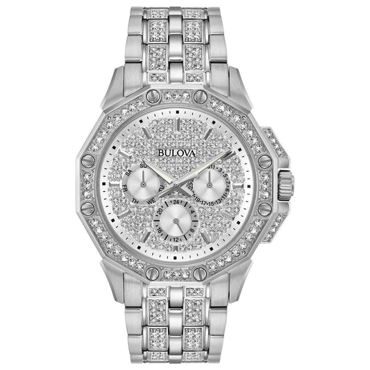 MENS OCTAVA SWAROVSKI CRYSTAL WATCH