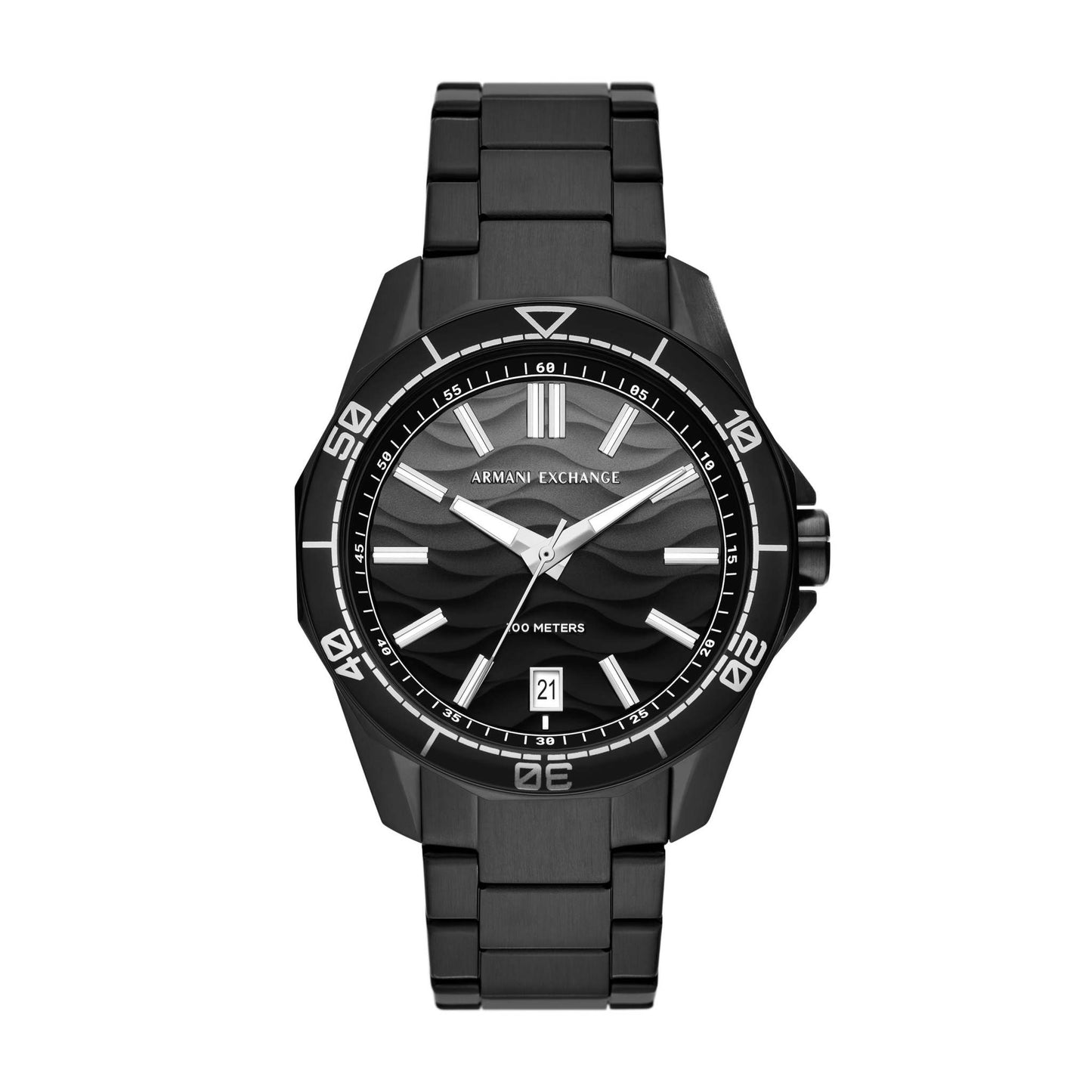 MEN'S SPENCER ION-PLATED STAINLESS STEEL WATCH