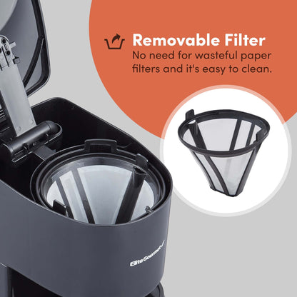 DUAL SERVE COFFEEMAKER W/ 2 TRAVEL MUGS