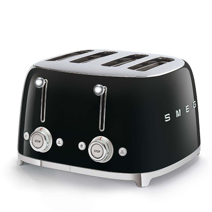 50S RETRO-STYLE 4 SLICE SLOT TOASTER