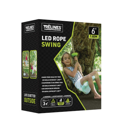 LED CLIMBING ROPE SWING - 6 FT