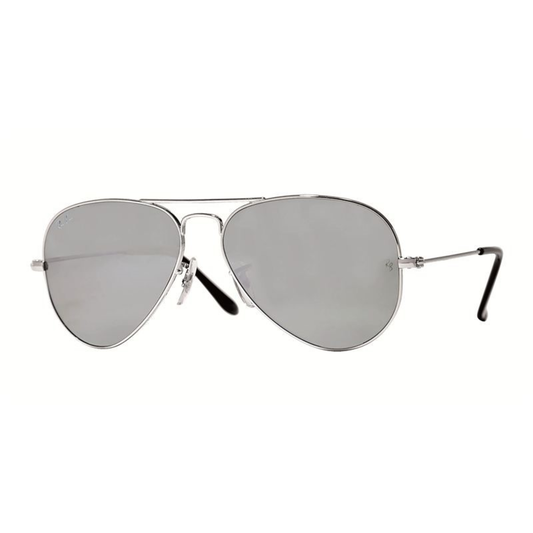 ORIGINAL AVIATOR SUNGLASSES  - (SILVER CRYSTAL GREY)
