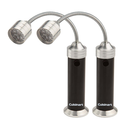 MAGNETIC LED MINI GRILL LIGHTS 2-PACK