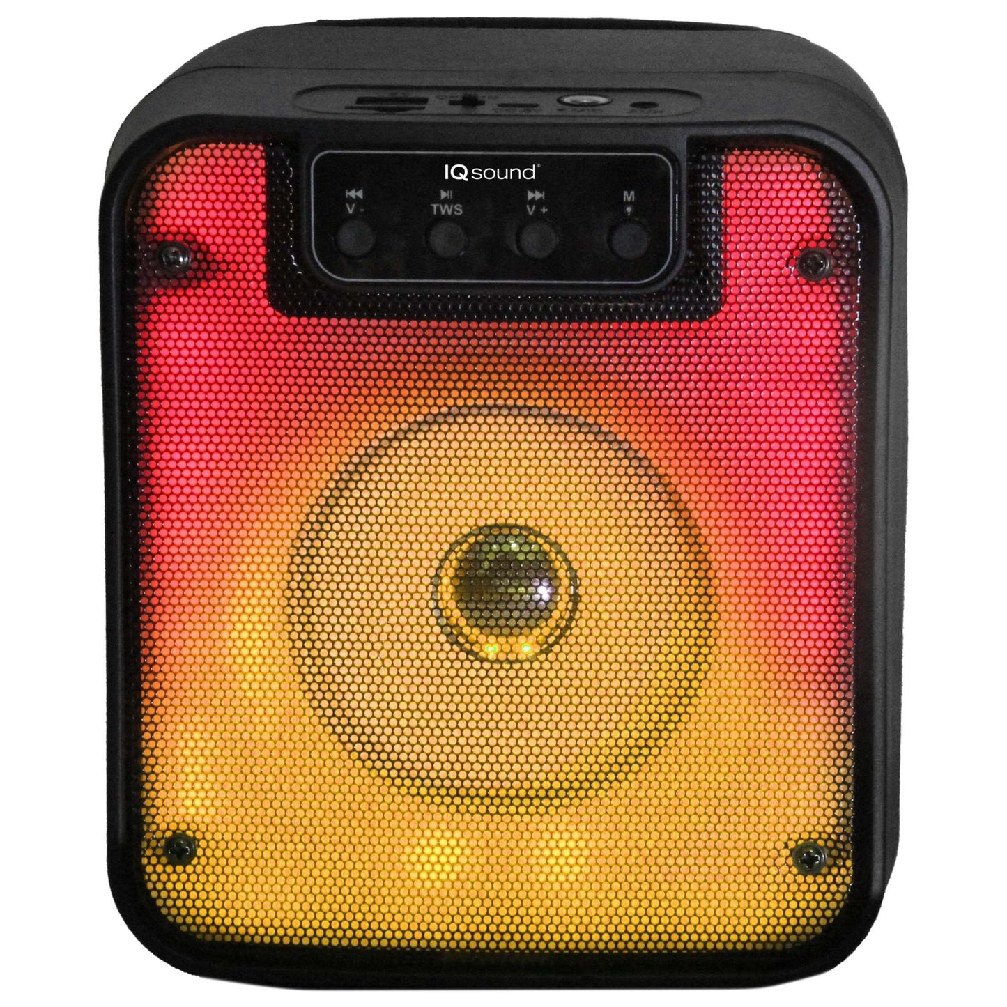 FIRE BOX 4" TWS BLUETOOTH SPEAKER W/ LED LIGHT SHOW