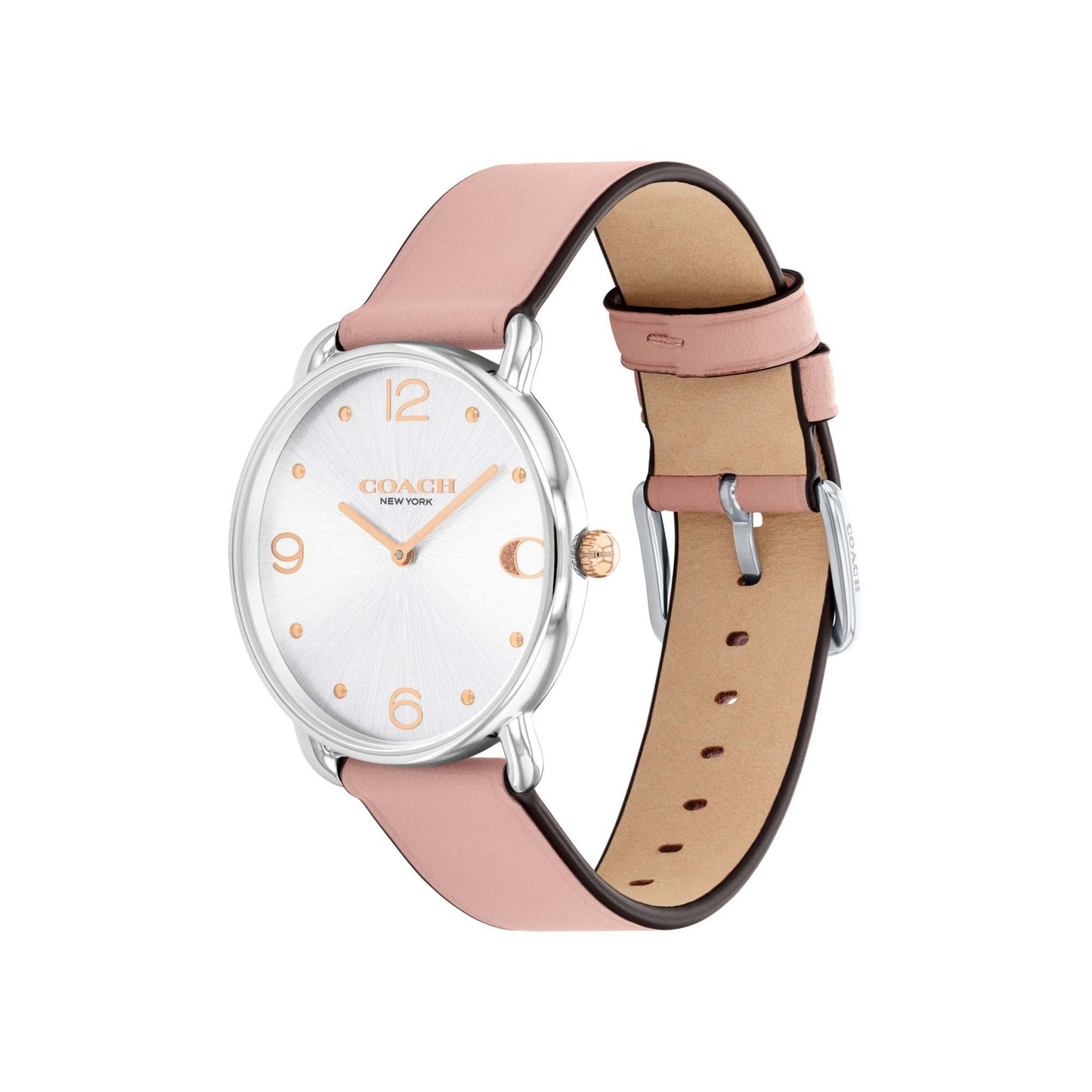 LADIES' ELLIOT LEATHER STRAP WATCH