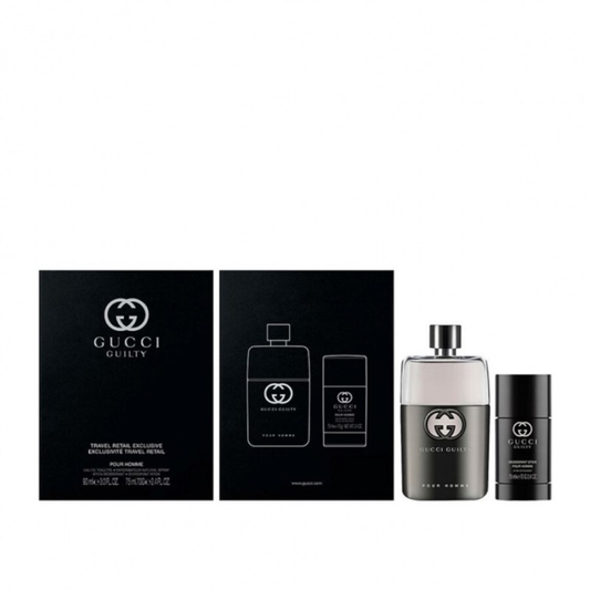GUILTY POUR HOMME EDT 2 PIECE GIFT SET - 1.6OZ