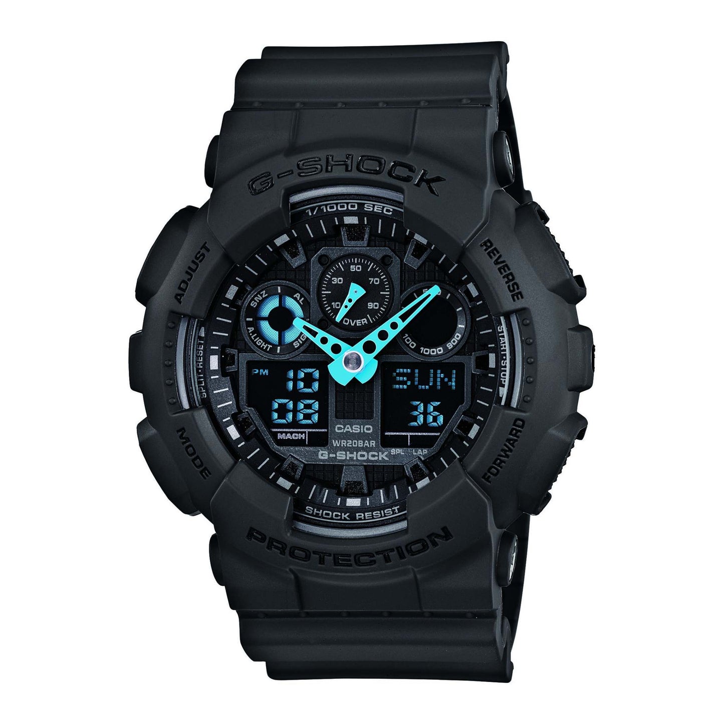 G-SHOCK ANALOG DIGITAL AND NEON WATCH