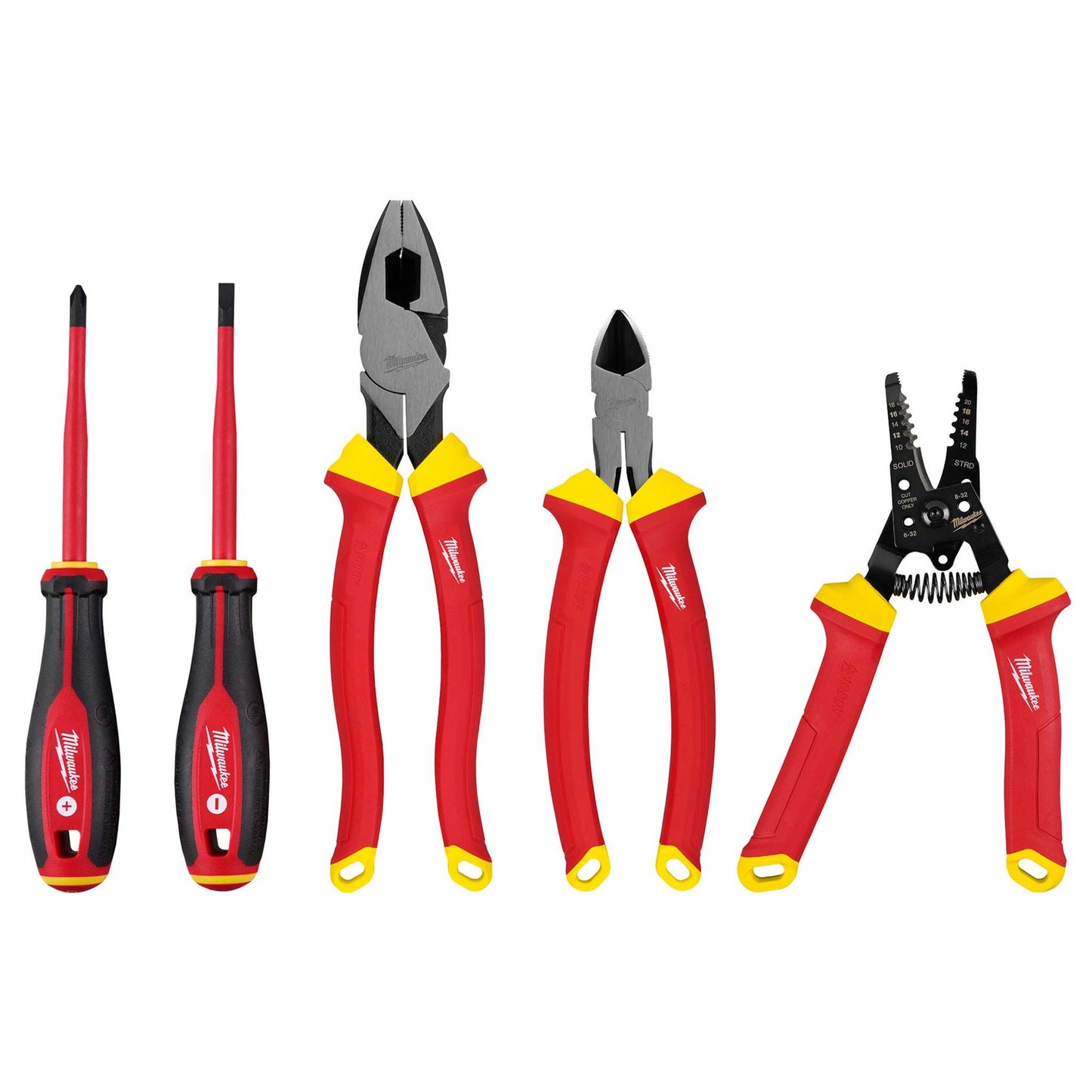 5PC 1000V INSULATED HAND TOOL SE