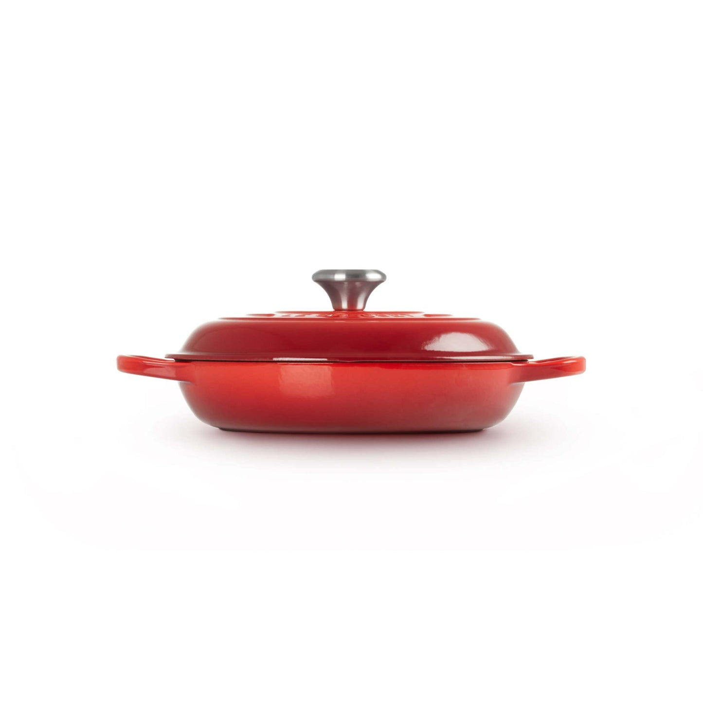 2.25QT SIGNATURE CAST IRON BRAISER CERISE