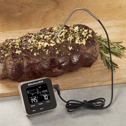 PROGRAMMABLE WIRED PROBE THERMOMETER