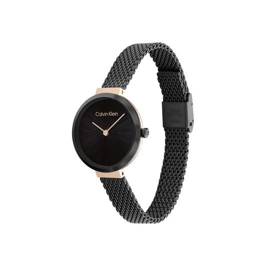 LADIES STAINLESS STEEL MESH WATCH