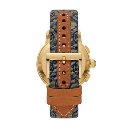 LADIES' TORY CHRONOGRAPH FABRIC STRAP WATCH