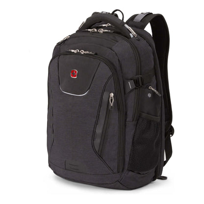 5358 USB SCANSMART LAPTOP BACKPACK HEATHER