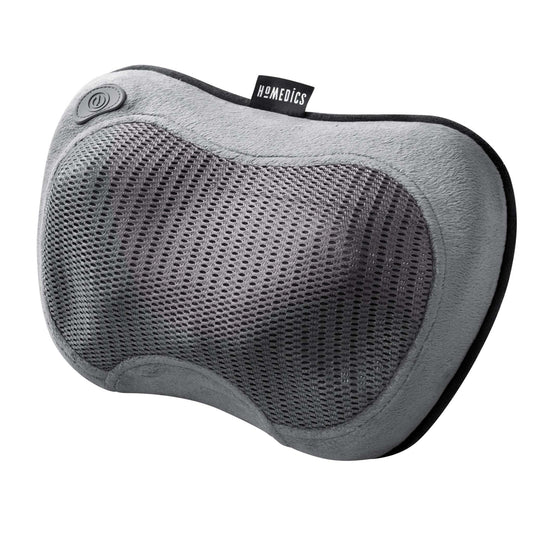 CORDLESS SHIATSU MASSAGE PILLOW WITH SOOTHING HEAT