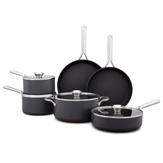 CERAMIC PROFESSIONAL NONSTICK 10PC COOKWARE SET