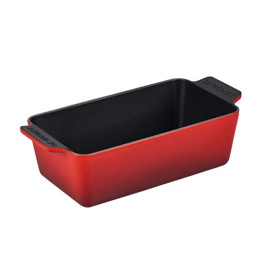 2QT SIGNATURE CAST IRON LOAF PAN CERISE