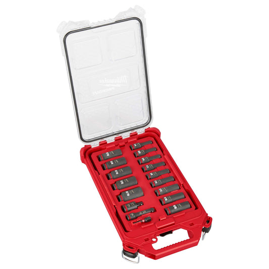 SHOCKWAVE IMPACT DUTY SOCKET 3/8" DRIVE 17PC SAE PACKOUT SET