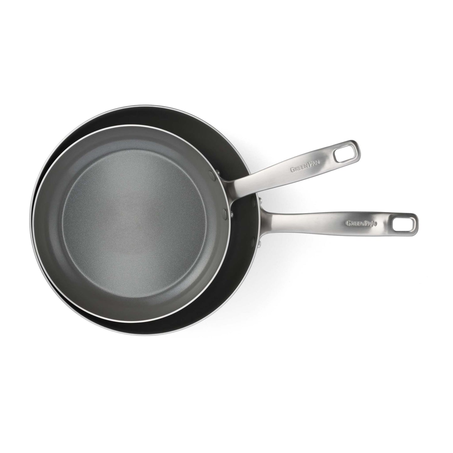 CHATHAM 8" & 10" TRI-PLY STAINLESS STEEL NONSTICK FRY PAN SET