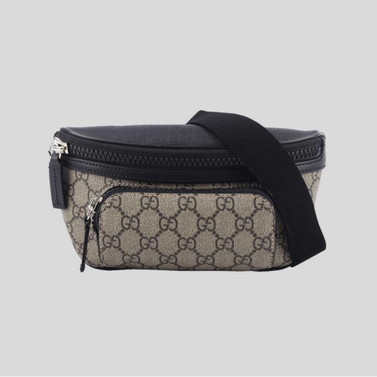 GG SUPREME CANVAS UNISEX BELT BAG – BEIGE/BLACK