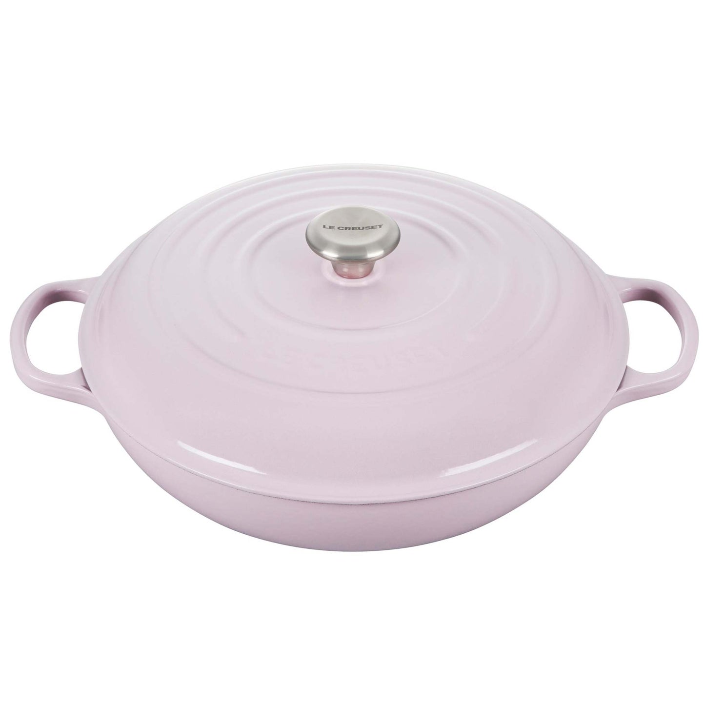 3.5QT SIGNATURE CAST IRON BRAISER SHALLOT
