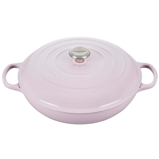 3.5QT SIGNATURE CAST IRON BRAISER SHALLOT