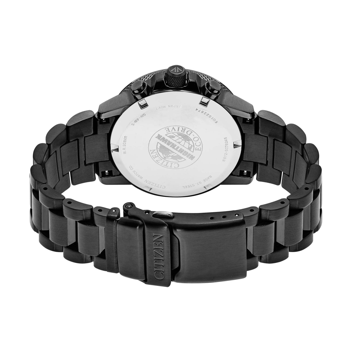 MENS NIGHTHAWK CHRONOGRAPH ECO-DRIVE WATCH