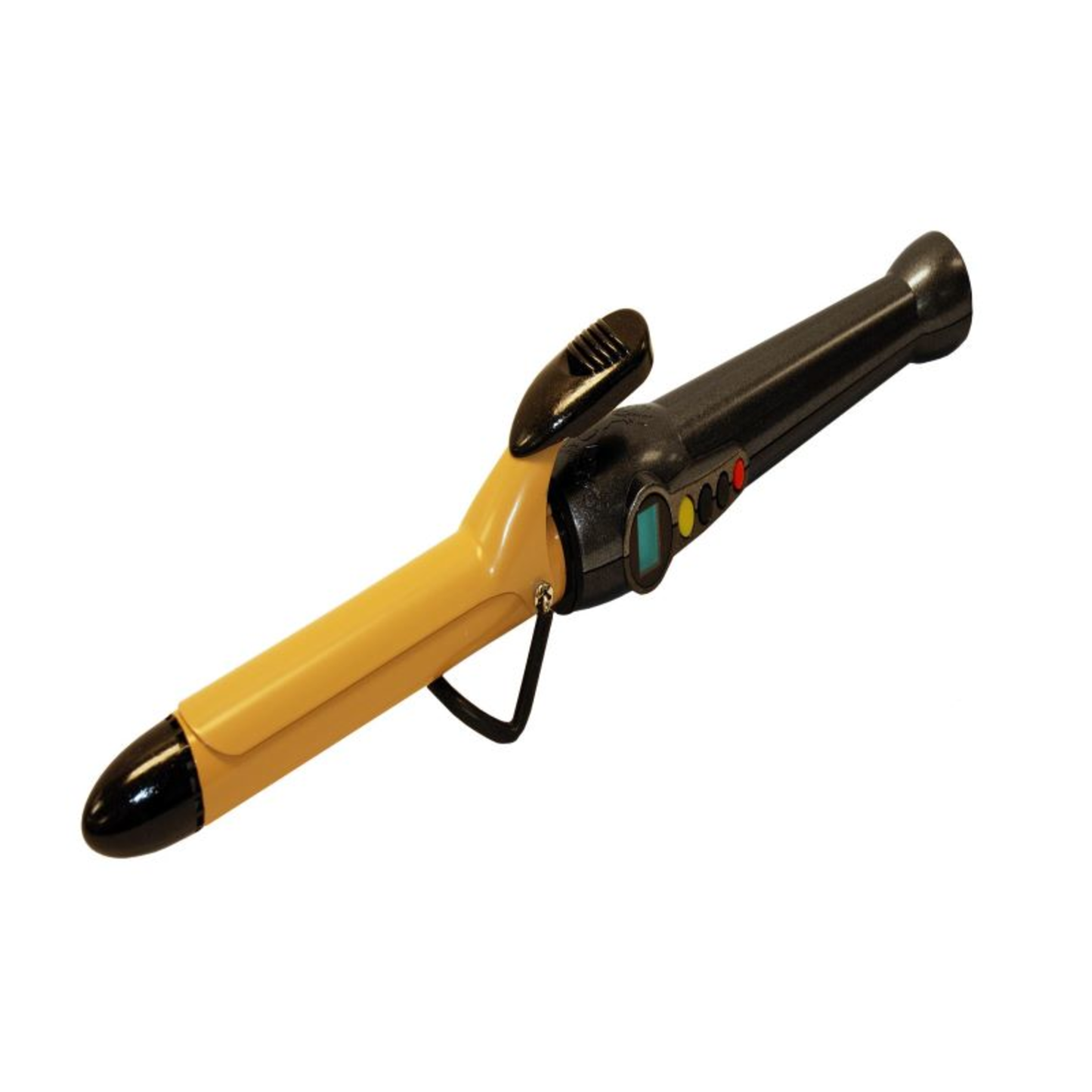 1 - INCH AIR CERAMIC CURLING IRON - (BLACK)