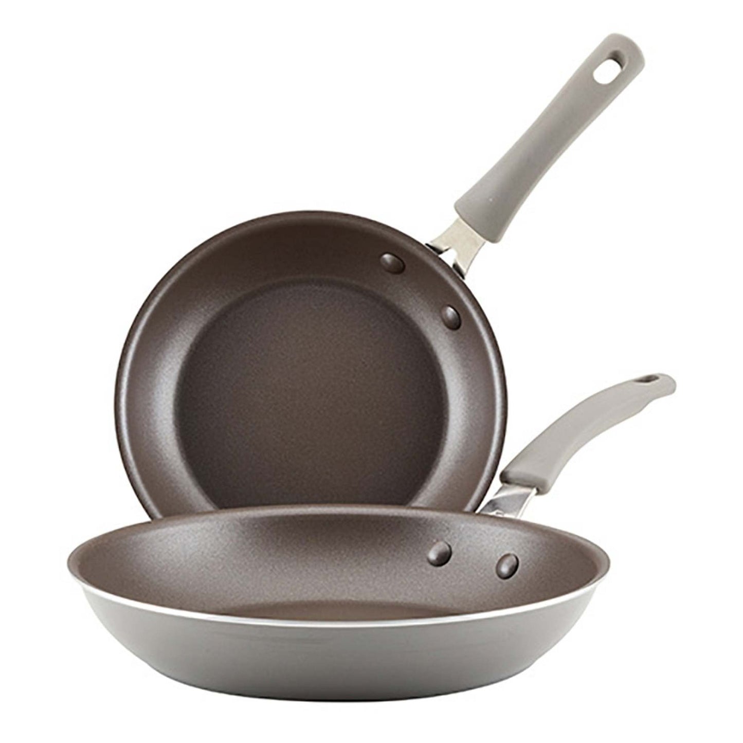 COOK + CREATE TWIN PACK 9.5" & 11.75" NONSTICK FRY PANS
